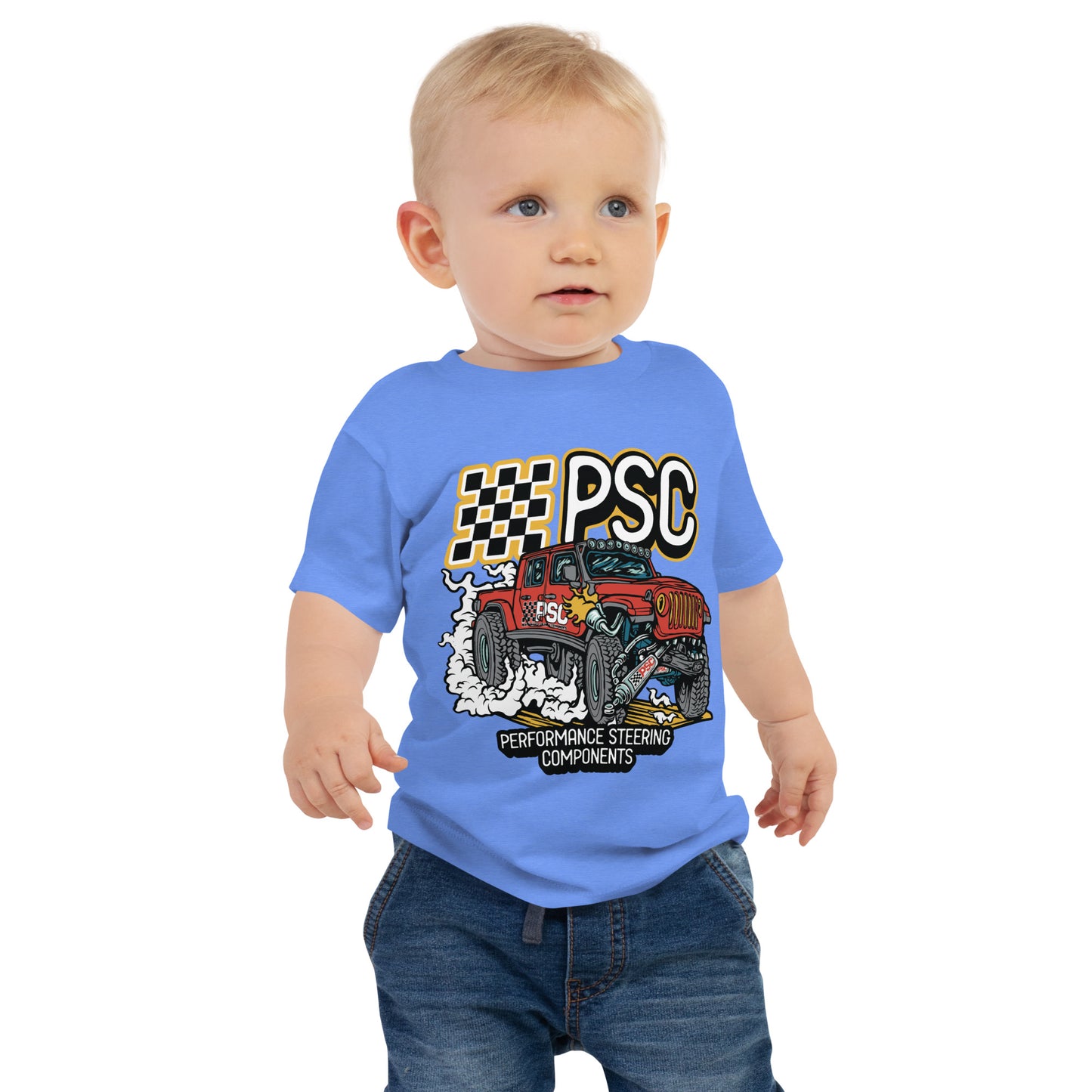 PSC Monster Truck Baby Short Sleeve Tee