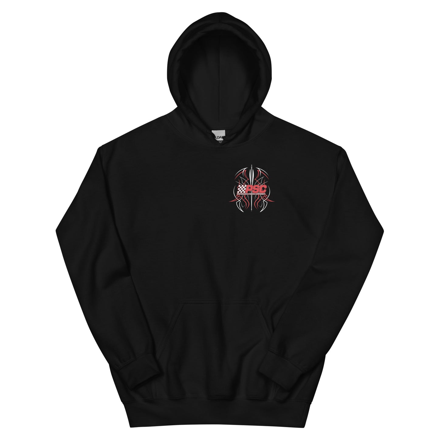 PSC Pinstripe Red Logo Hoodie