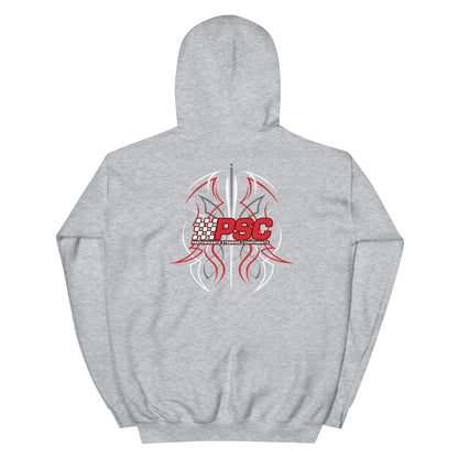 PSC Pinstripe Red Logo Hoodie